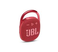 (red) JBL Clip 4 Portable Bluetooth Speaker, JBLCLIP4PNKAM