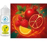 Red Jewel Pom - Pomegranate Raspberry Lemon Flavor Concentrate - Vegan - Sasami - 100ml