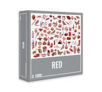 Red Jigsaw Puzzle (1000 pieces)