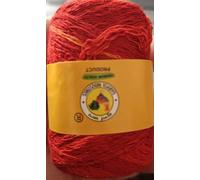 Red Kacha Sut Laal Pure Cotton Dhaga for Puja Pooja esssential Item Moli Kachcha Soot Lal Raw Cotton Thread for Pooja Sacred Thread for Marriage, Birth & Religious Ceremonies 1 Roll
