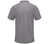 Red Kap Men's Big and Tall Big & Tall Active Performance Polo Shirt - - XXXXL Grey