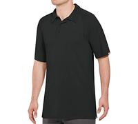 Red Kap Men's Big-Tall Active Performance Polo Shirt, Black, XXXXXXL