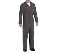 Red Kap Men's CT10CH Work Utility Coveralls, Charcoal, Small