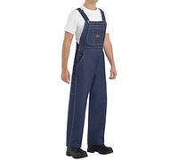 Red Kap Men's Denim Bib Overall, 36W / 30L