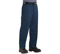 Red Kap Men's Industrial Cargo Pant, Navy, 36W x 30L