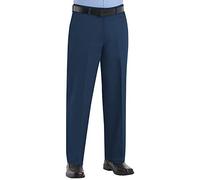 Red Kap Men's Plain Front Cotton Pant, Navy, 30x30