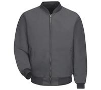 Red Kap Men's Solid Team Jacket, Charcoal, Large
