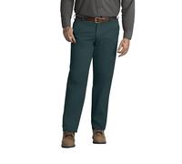 Red Kap Men's Stain Resistant, Flat Front Work Pants, Spruce Green, 38W x 30L