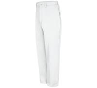 Red Kap Men's Wrinkle-Free Regular Fit Twill Blend Work Pants - White - 40W x 30L