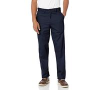 Red Kap Men's Wrinkle-Resistant Cotton Work Pant, Dark Navy, 34x30