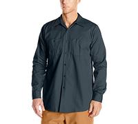 Red Kap Men's Wrinkle Resistant Cotton Work Shirt, Spruce Green, Large