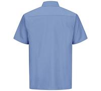 Red Kap Unisex's Solid Rip Stop Shirt, Light Blue, XL Tall