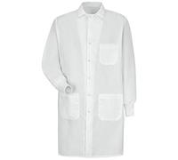 Red Kap Unisex's Specialized Cuffed Lab Coat Medical, White, XXXXL