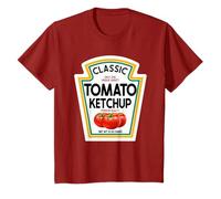 Red Ketchup DIY Costume Matching Couples Groups Halloween T-Shirt