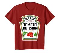 Red Ketchup DIY Costume Matching Couples Groups Halloween T-Shirt