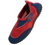 (Red, Kids UK 8) GEEZY NEW Boys Girls Mens Womens Aqua Beach Surf Wet Water Shoes Wetsuit Boots Nalu