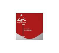 (Red, King) 100% Egyptian Cotton 200 Thread 40CM Fitted Sheet