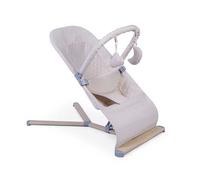 Red Kite Baya Bouncer - Ergonomic Self-Bouncing Adjustable Baby Bouncer with Toy Bar (Oatmeal)