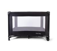 Red Kite Black Sleep Tight Travel Cot, Black