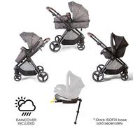 Red Kite Push Me Pace i Travel System Including i-Size Infant Carrier Car Seat - Icon