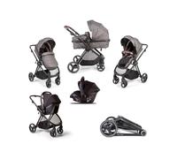 Red Kite Push Me Pace i-Size 3-in-1 Travel System - Grey