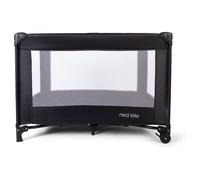 Red Kite Sleep Tight Travel Cot Black Folding Baby Bed with Mattress & Carry Bag