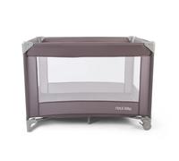 Red Kite Sleeptight Travel Cot - Grey. Lightweight padded travel cot suitable from birth