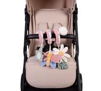 Red Kite Spiraloo Soft Activity Spiral Toy For Car Seats, Cots & Strollers 0M+ Rose & Ivory
