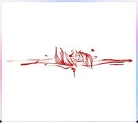 Red Koi tattoo stickers waterproof lasting female wrist cover scar sticker pattern arm fake tattoos, temporary tattoos