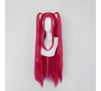 (Red) Kpop Demon Hunters Rumi Mira Zoey Cosplay Wig Halloween Stage Performance Party