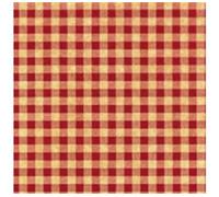 Red Kraft Gingham Printed Tissue Paper 500 x 750mm 100 Sheets