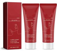 Red Lactose Collagen Wrapping Mask,Collagen Softening Peel Mask,Pore Tightening,Elasticity & Hydration Care,Reduces Sagging & Dullness