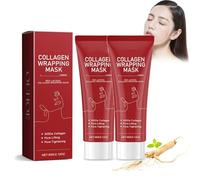 Red Lactose Collagen Wrapping Mask, Red Lacto Collagen Wrapping Mask, Red Lactose Peel off Mask, Collagen Night Wrapping Mask, Collagen Softening Peel Mask, Peel off Face Mask (1)