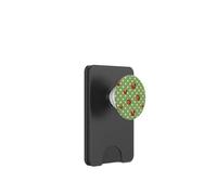 Red Ladybug Pattern Green Polka Dot Aesthetic Y2K Summer PopSockets PopWallet for MagSafe