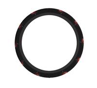 Red Ladybug Pattern Printed Steering Wheel Cover Elastic Stretch Car Wheel Wrap Breathable Non-Slip Steering Wheel Protector for Car Truck SUV