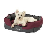 (Red, Large) Dog & Cat Anti Anxiety Sofa Bed, Machine Washable