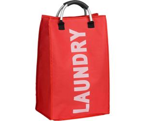 Red Laundry Bag With Handle Large Clothes Hamper