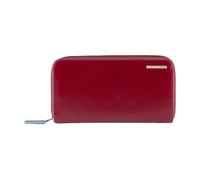 Red Leather Wallet with 4 Compartments - female - Piquadro - Wallets & Cardholders - Red - ONE SIZE - Accessories ONE SIZE