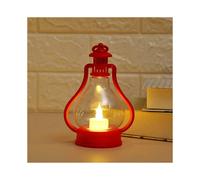 (red) LED electronic candle children's portable night light retro script killing kerosene lamp props Christmas ornaments