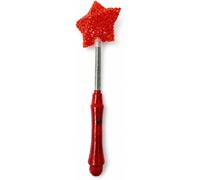 Red LED Light Up Star Magic Wand Toy for Kids 30cm