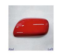 (Red Left) Car Accessories For Toyota Yaris 2006-2011 Rearview Mirror Cover Reverse Mirror Shell Mirror Case Housing