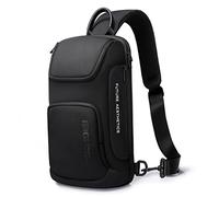 Red Lemon BANGE Sling Bag, Waterproof Men's Chest Bag Shoulder bags Crossbody Sling bag for Men, Black, S, Casual, Black, S, Casual