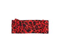 Red Leopard Pattern Baby Elastic Bow Hairband For Baby Welcome Party Family Photography New Parents Gift
