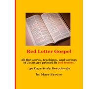 Red Letter Gospel 30 Days Devotional