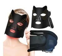 Red Light Care for the Face, LED Face Care, Breathable Face Care with 3-Speed Timing - 192 Lamp Beads Face Cover, Lightweight Face Care for Home, Travel