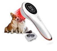 Red Light Cold LLLT Laser Therapy for Pet Dogs Cats Horses Vet, Near Infrared Light Therapy Device for Muscle & Joint Pain Relief Wound Healing Care Reduces Inflammation with Upgrade Protective Cover