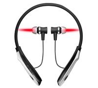 Red Light Ear Laser Device, Neck-Hanging 650nm Red Light Therapy Earplugs, Anti-Tinnitus Ear Therapy with Multiple Modes for Hearing Health & Relief