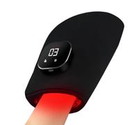 Red Light Gloves - 660Nm Red Light Wrist Gloves | Adjustable Wrap Device with 360 Degree Coverage for Fingers Wrist Recovery Home Indoor Travel Outdoor Sports Activities