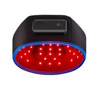 Red Light Hair Growth Cap, Red 660nm Infrared 850nm Light Therapy Hat for Fuller Looking Hair, 3 Working Modes, Rechargeable and Portable, Head Relaxation