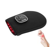 Red Light Hand Gloves | Rechargeable Led Red Infrared Light Gloves - Adjustable Wrap Device with 360 Degree Coverage for Fingers Wrist Recovery Home Indoor Travel Outdoor Sports Activities